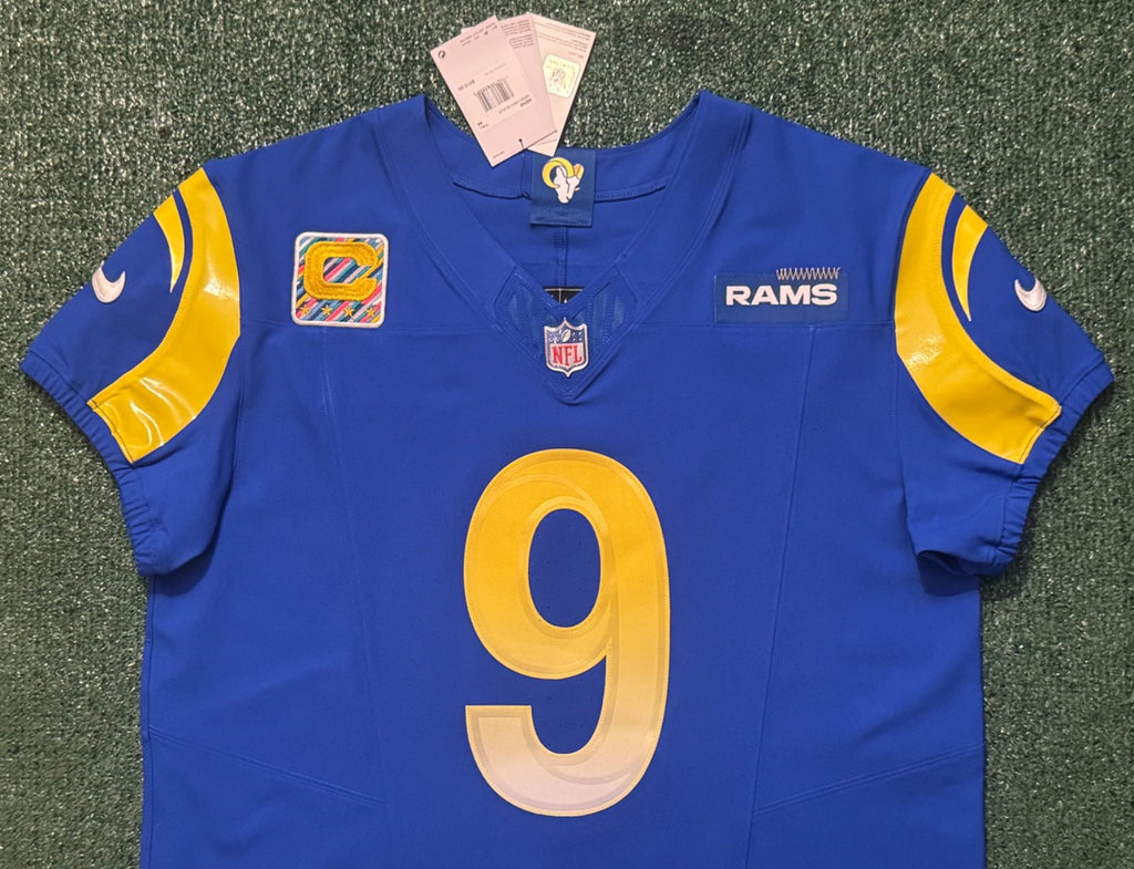 Matthew Stafford Los Angeles Rams Jersey #9 Nike Vapor FUSE Elite blue Size 44 (Large) NFL