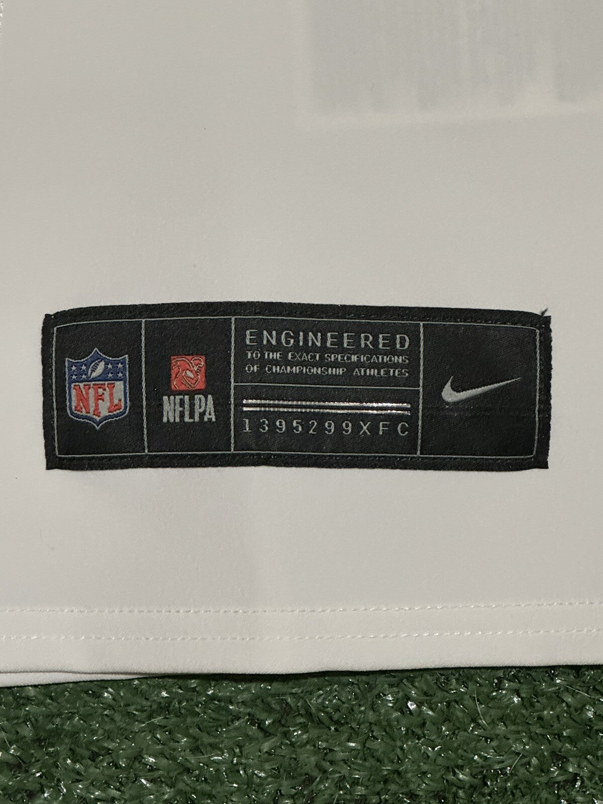 Sauce Gardner New York Jets Jersey #1 Nike Vapor Fuse Elite White Size 44 (L) NFL