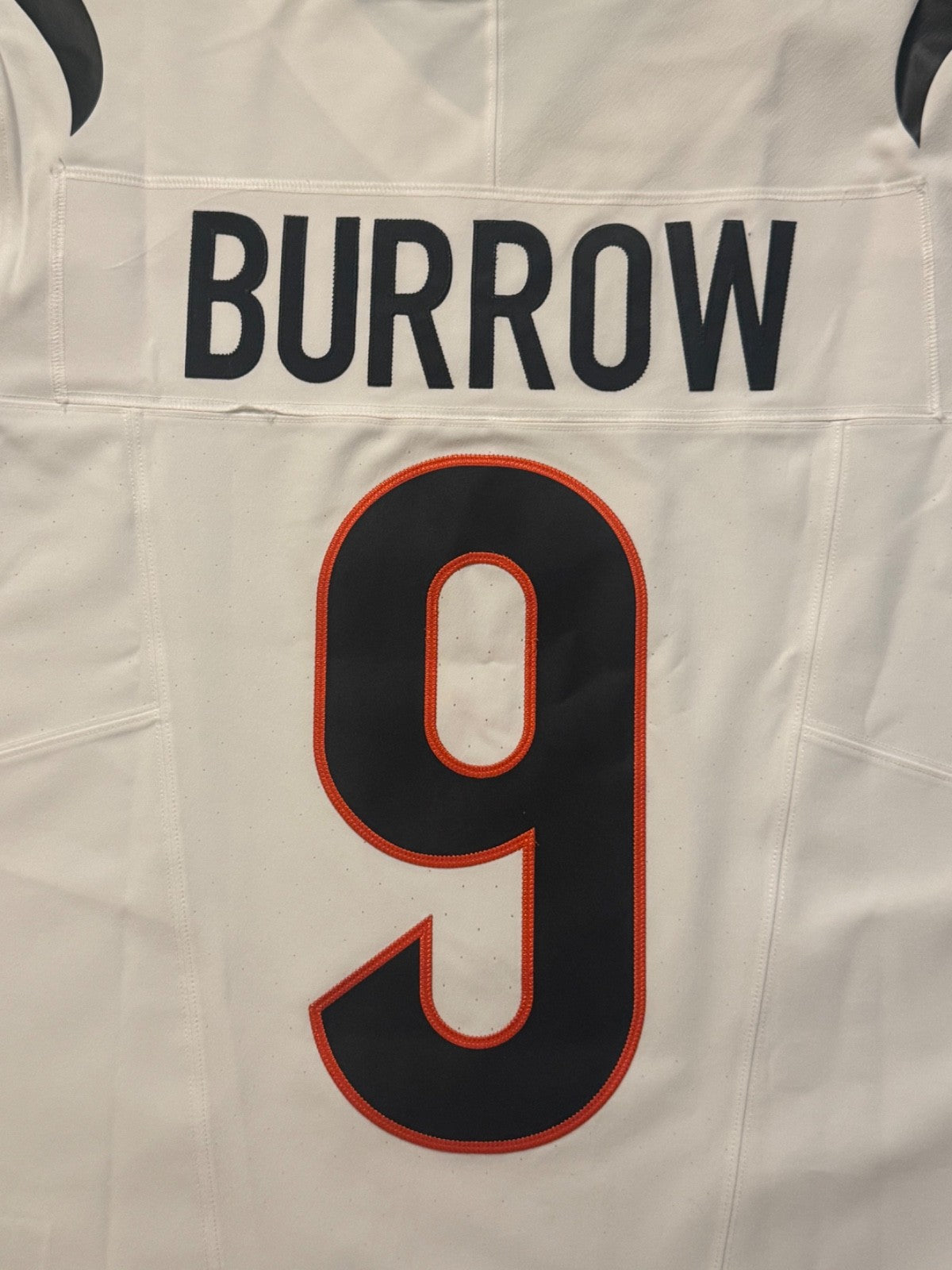 Joe Burrow Cincinnati Bengals Jersey #9 Nike Vapor FUSE Elite White Size 44 (L) NFL