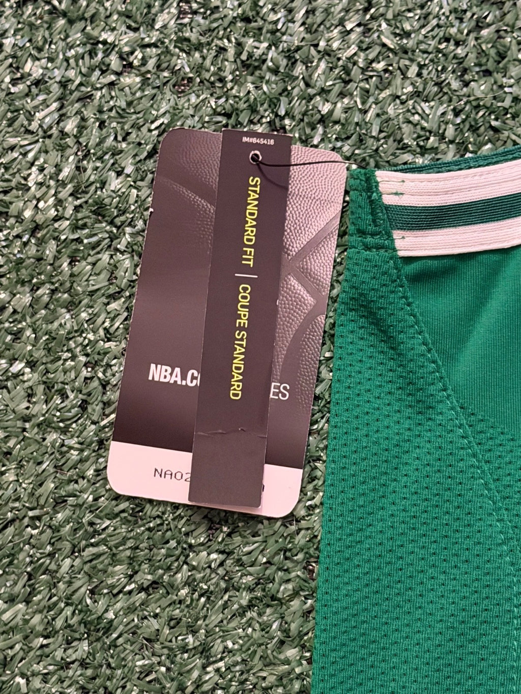 Jayson Tatum Boston Celtics Jersey #0 Nike VaporKnit Authentic Green Size 52 (XL) NBA