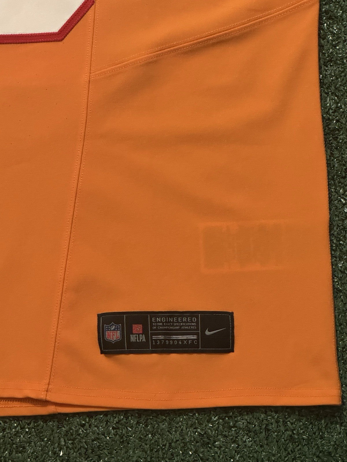 Mike Evans Tampa Bay Buccaneers Jersey #13 Nike Vapor FUSE Elite Orange Creamsicle Size 48 (XL) NFL