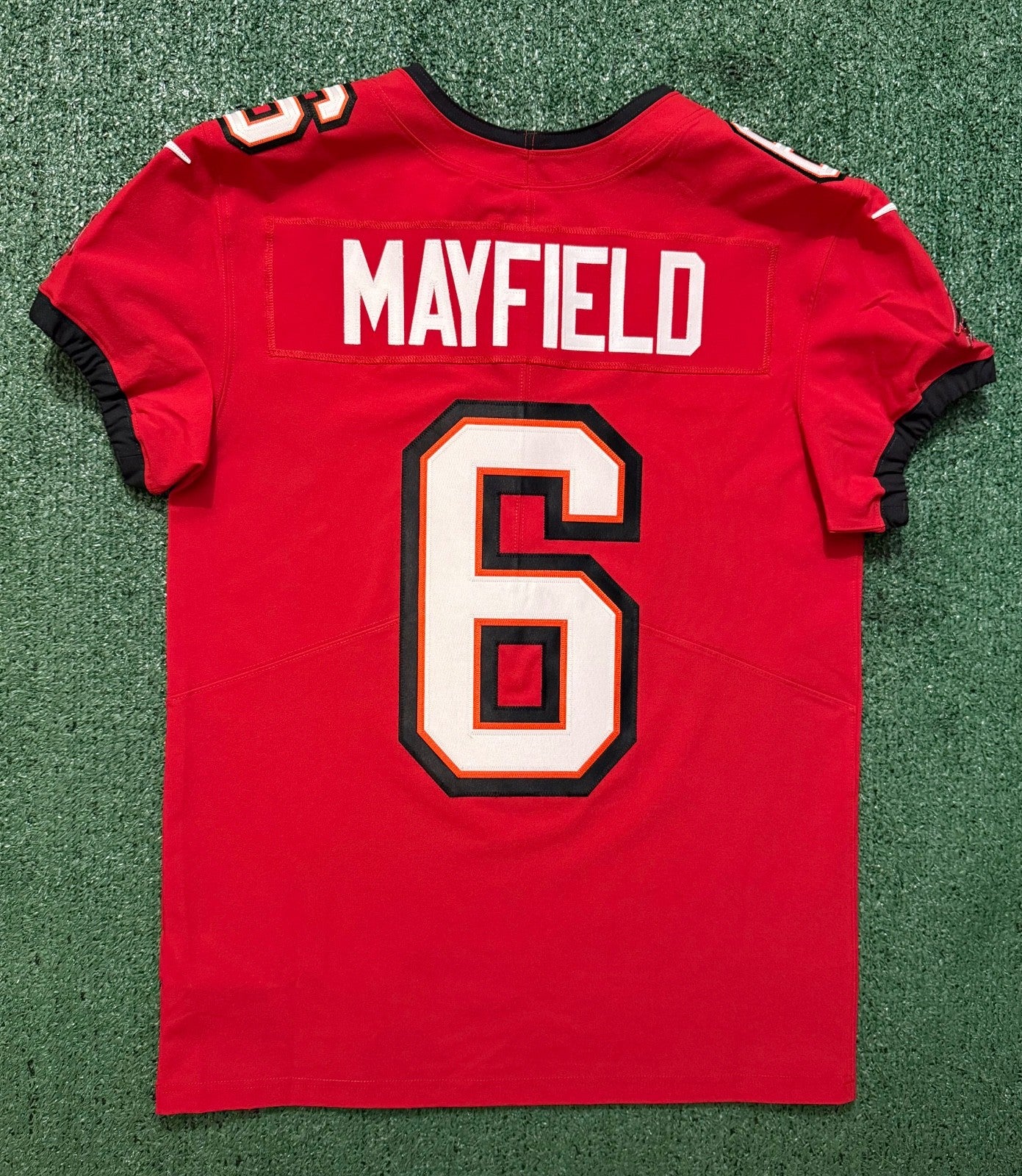 Baker Mayfield Tampa Bay Buccaneers Jersey #6 Nike Vapor Elite Red size 40 (Medium) NFL