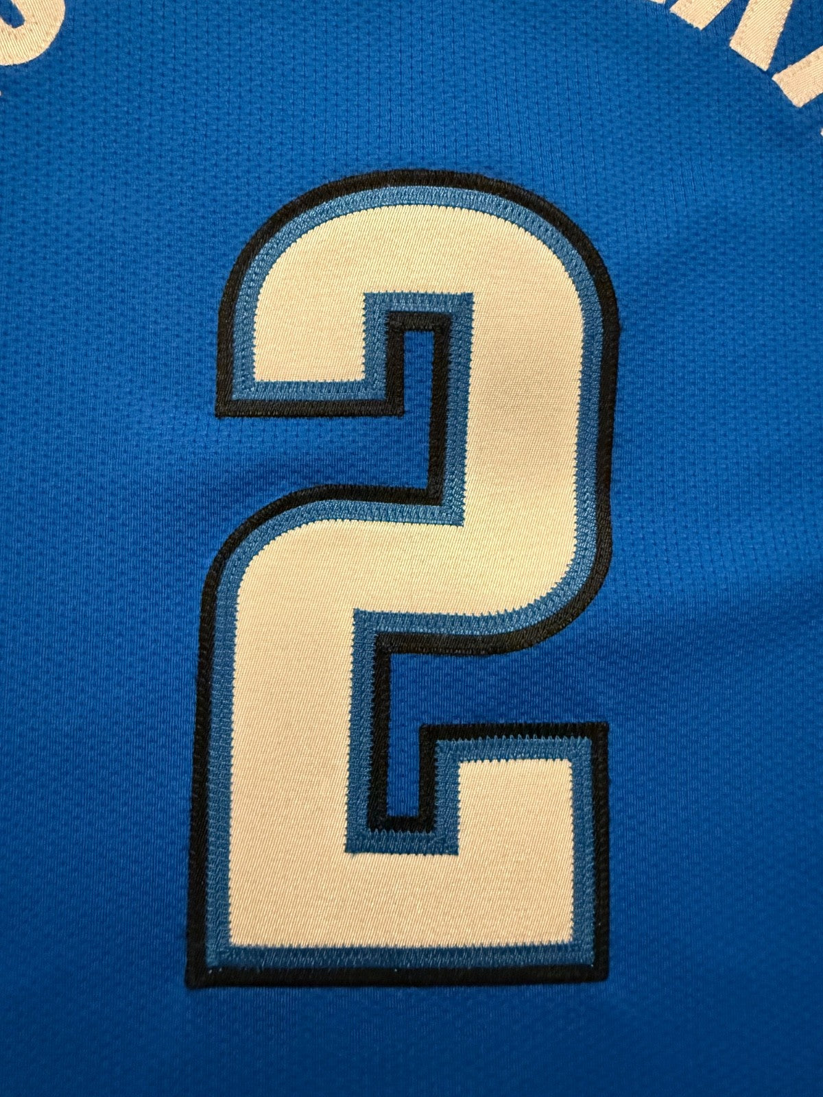 Shai Gilgeous-Alexander Oklahoma City Thunder Jersey #2 Nike VaporKnit Authentic Blue Size 48 (L) NBA