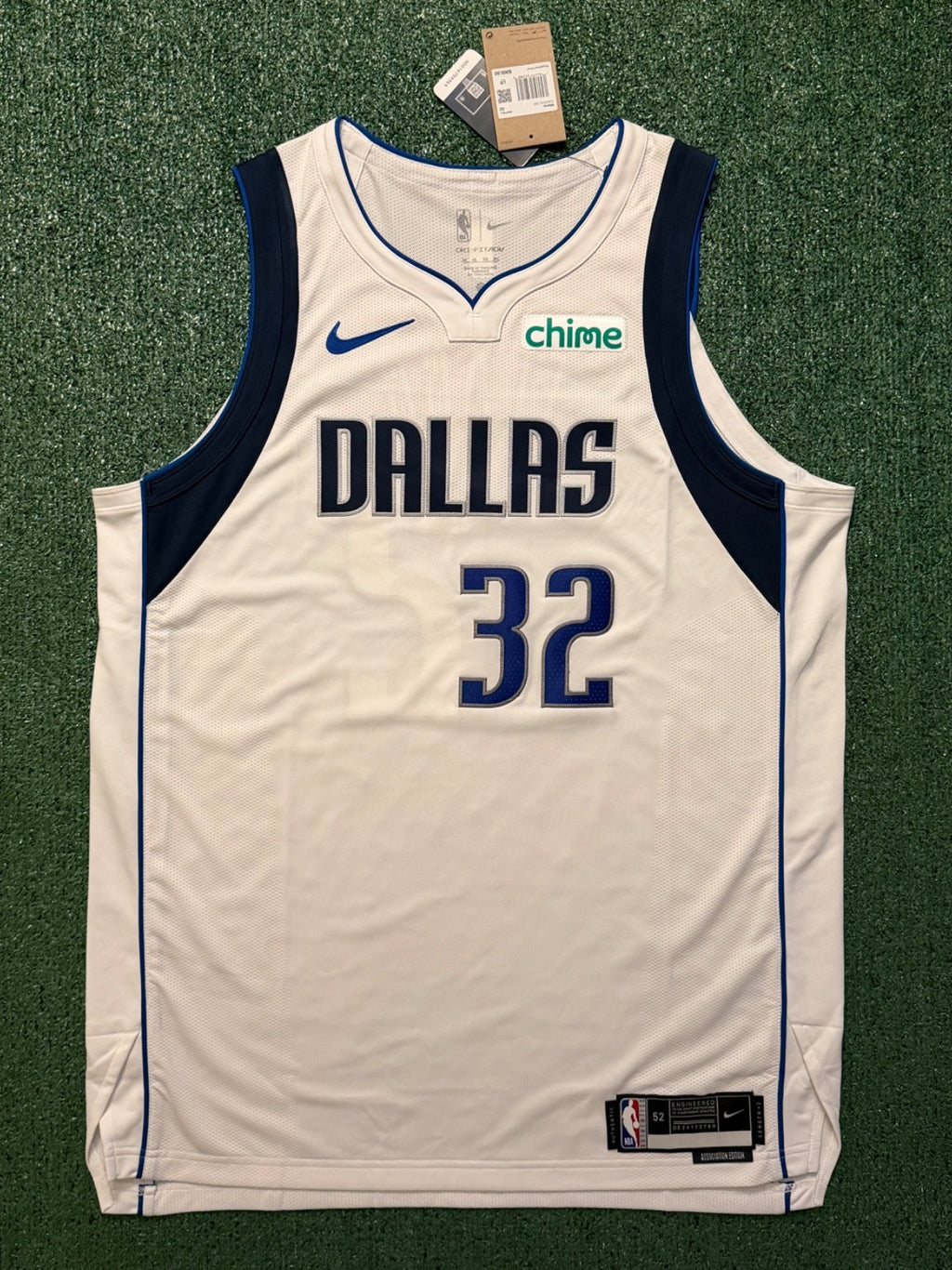 Cooper Flagg Dallas Mavericks Jersey #32 Nike ADV White Size 52 (XL) NBA