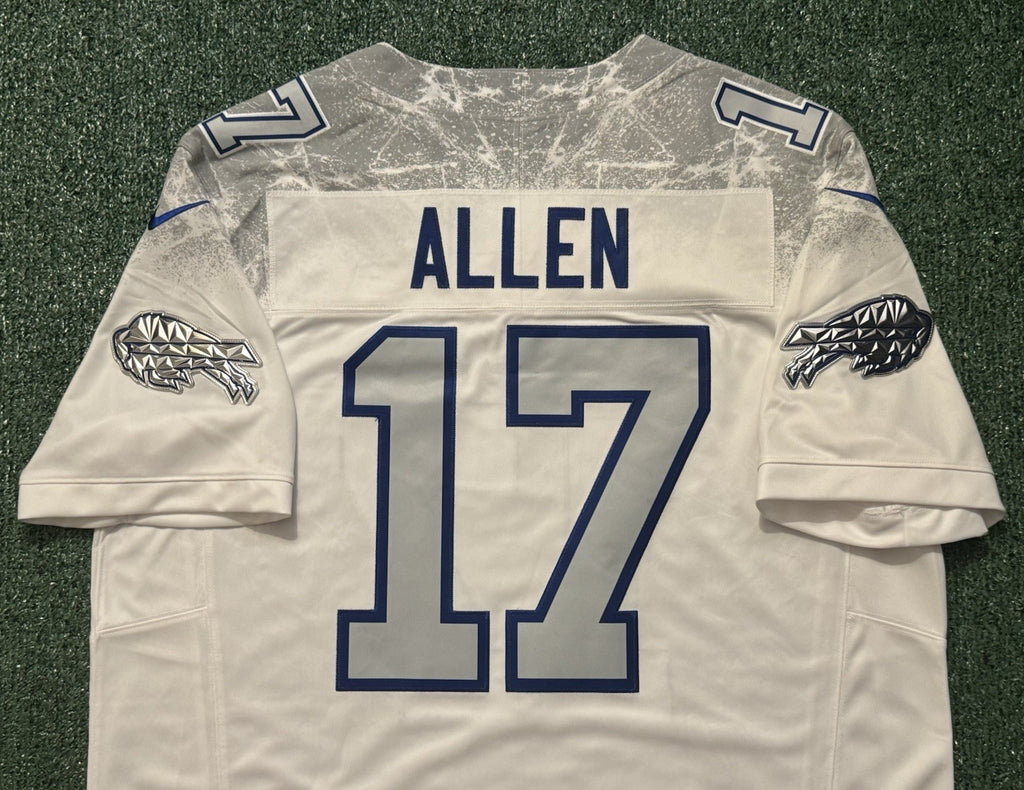 Josh Allen Buffalo Bills Jersey #17 Nike Vapor Fuse Limited Rivalry White Size XL NFL