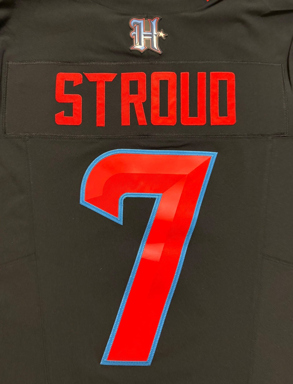 CJ Stroud Houston Texans Jersey #7 Nike Vapor Fuse Elite Navy Size 40 (M) NFL