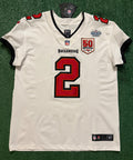 Emeka Egbuka Tampa Bay Buccaneers Jersey #2 Nike Vapor Elite White Size 48 (XL) NFL