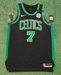 Jaylen Brown Boston Celtics Jersey #7 Nike Vaporknit Authentic Black Size 48 (Large) NBA