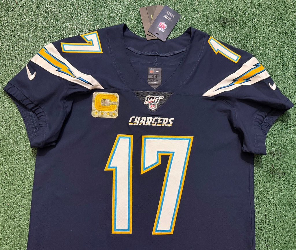 Philip Rivers Los Angeles Chargers Jersey #17 Nike Vapor Elite Navy Size 44 (L) NFL