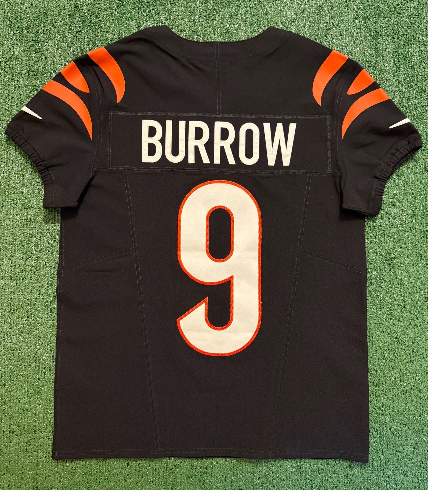Joe Burrow Cincinnati Bengals Jersey #9 Nike Vapor FUSE Elite Black Size 40 (M) NFL