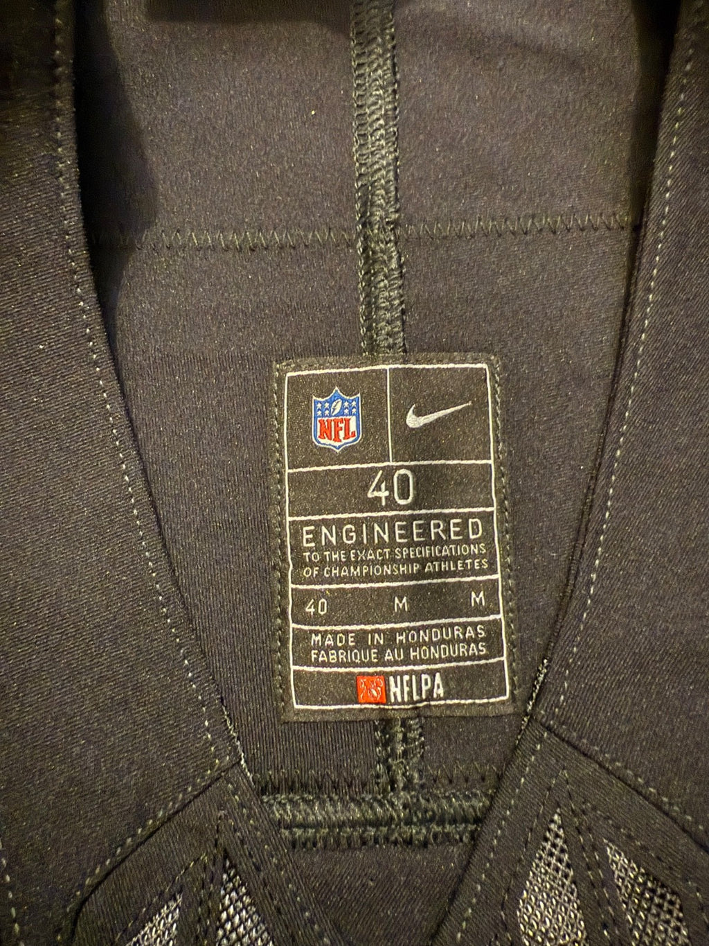 Amon Ra St Brown Detroit Lions Jersey #14 Nike Vapor FUSE Elite Black Size 40 (Medium) NFL