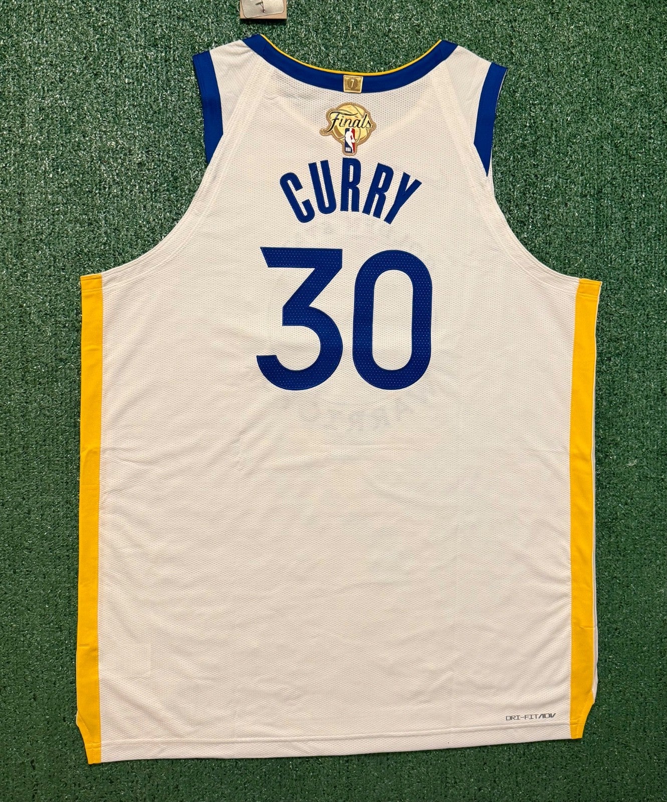 Steph Curry Golden State Warriors Jersey #30 Nike ADV Authentic White Size 52 (XL) NBA