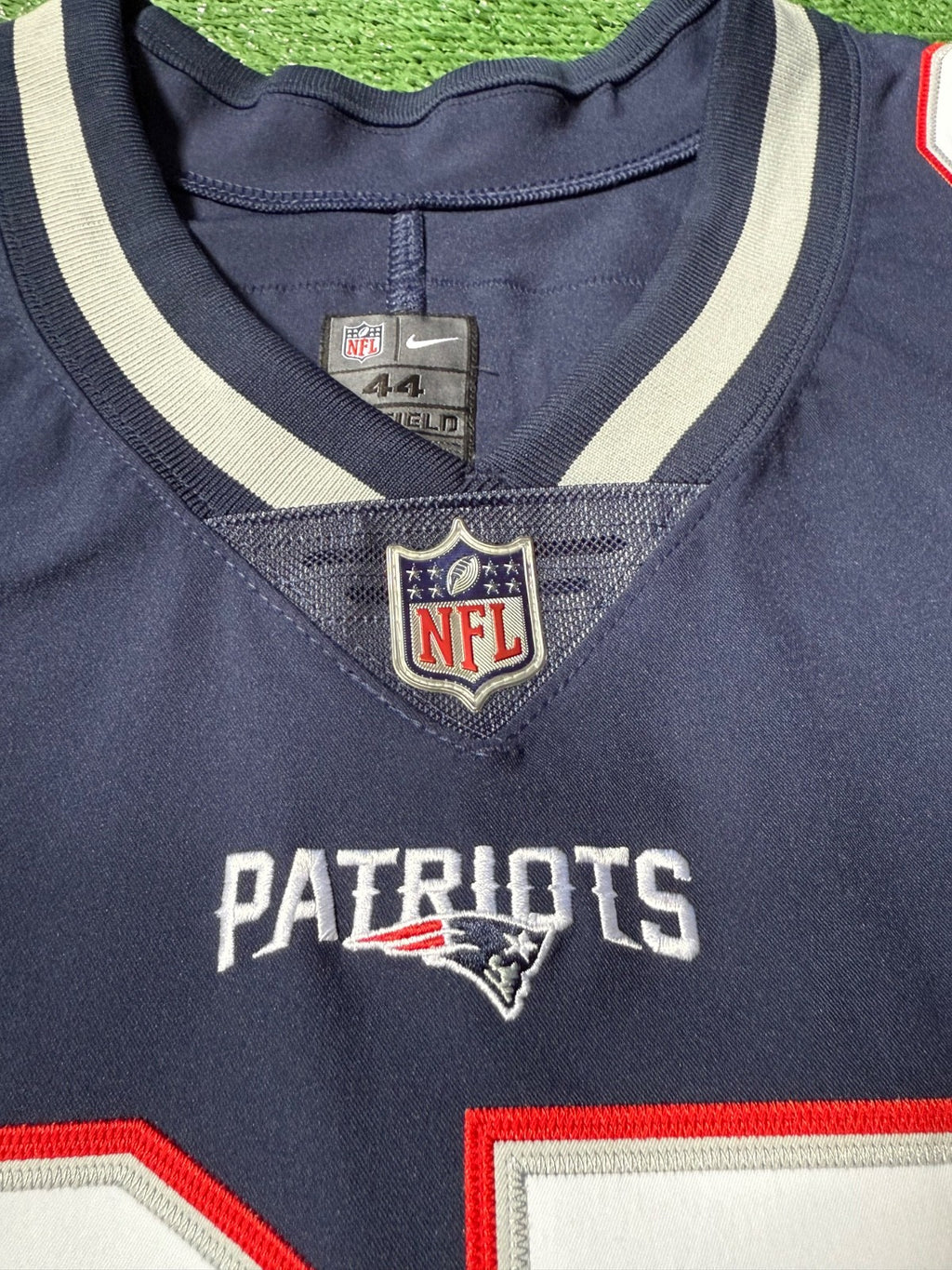 Rob Gronkowski New England Patriots Jersey #87 Nike Vapor Elite Blue Size 44 (L) NFL