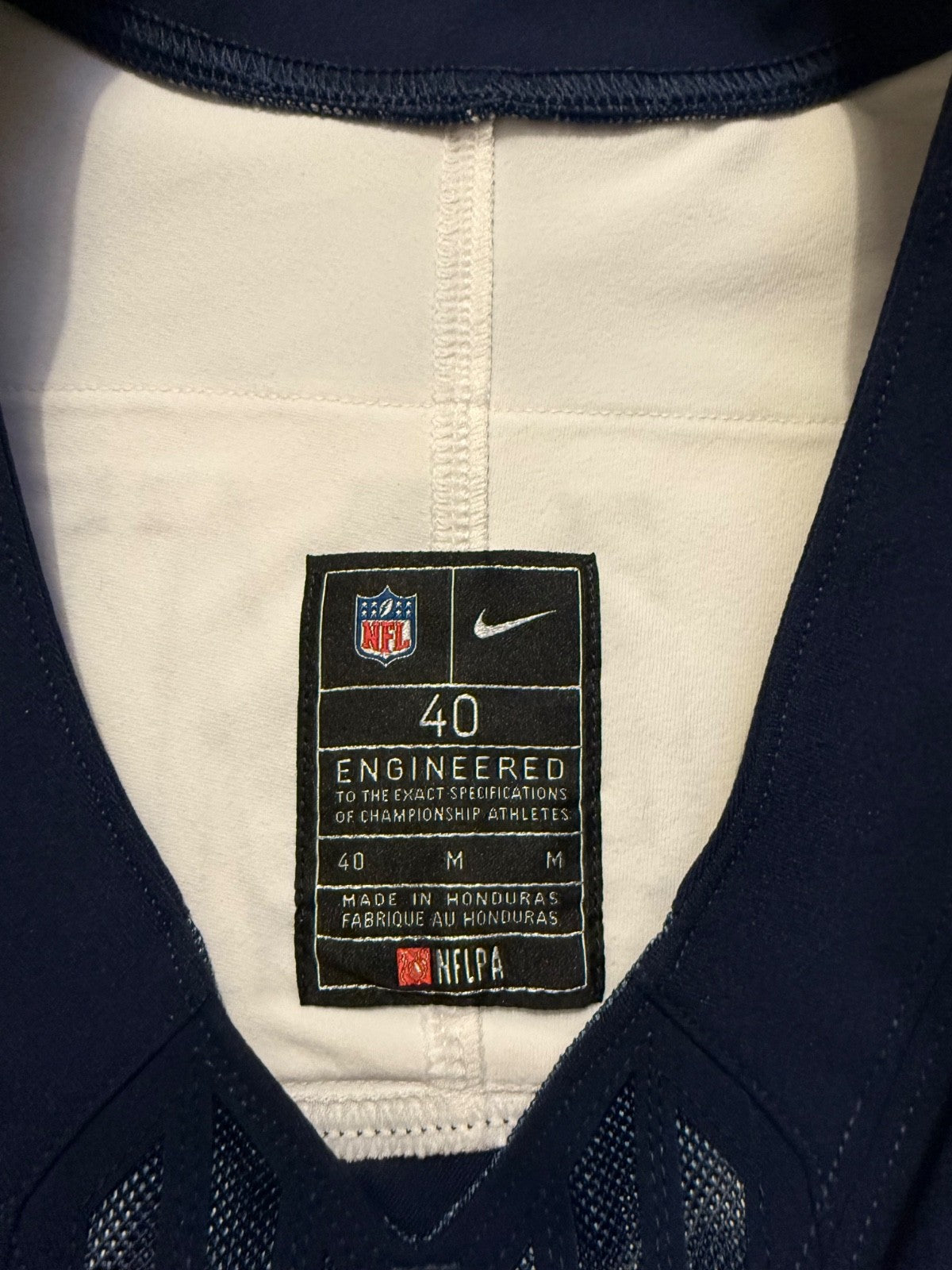 Ceedee Lamb Dallas Cowboys jersey #88 Nike Vapor FUSE Elite Navy size 40 (Medium) NFL