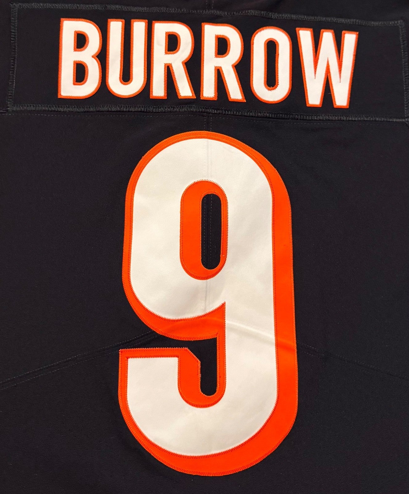 Joe Burrow Cincinnati Bengals Jersey #9 Nike Vapor Elite Black Size 44 (L) NFL