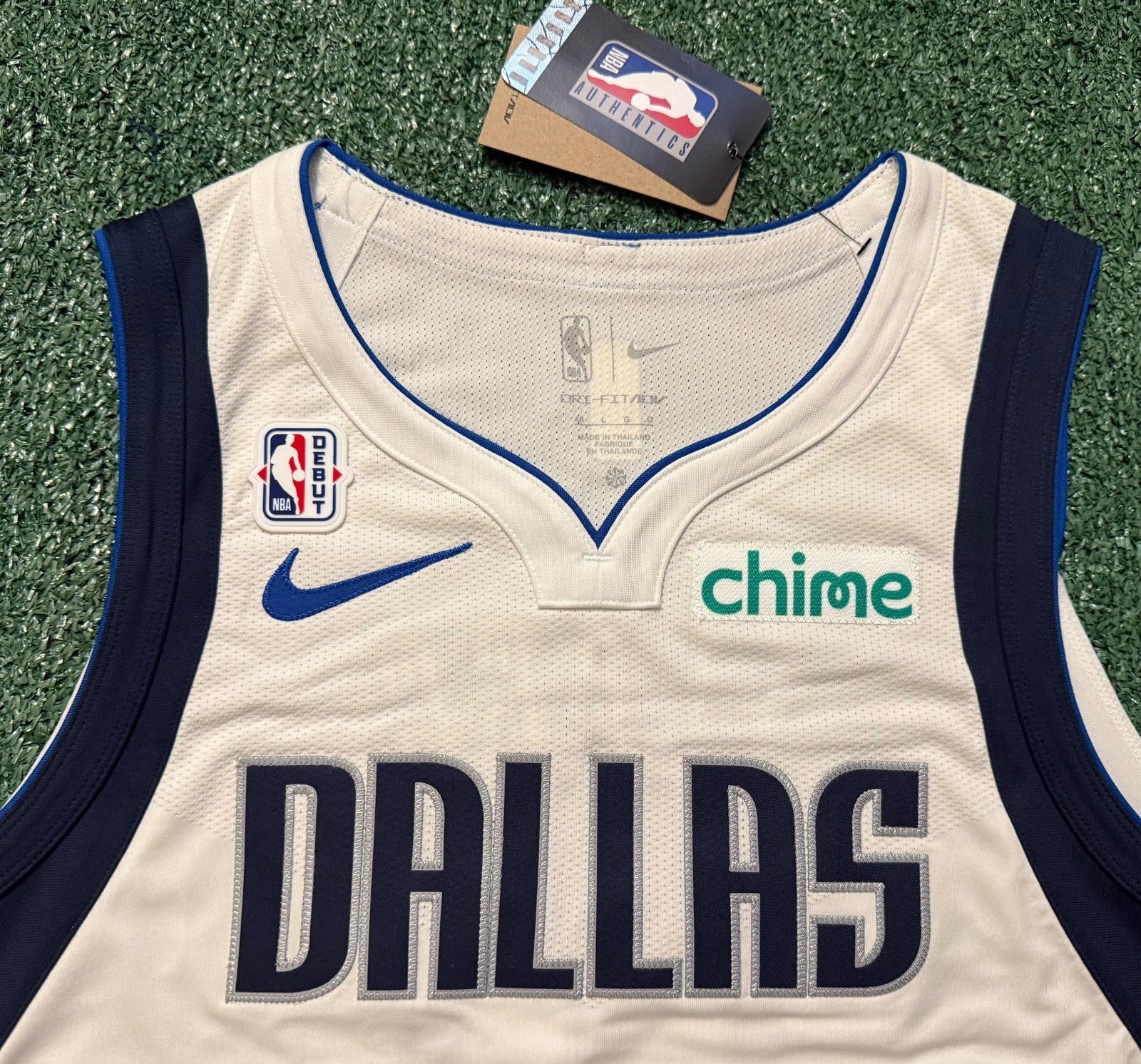 Cooper Flagg Dallas Mavericks Jersey #32 Nike ADV White Size 48 (Large) NBA