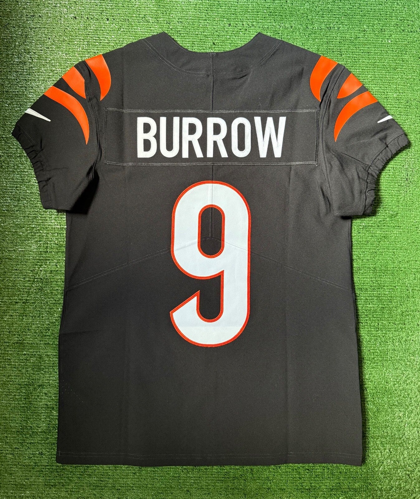 Joe Burrow Cincinnati Bengals Jersey #9 Nike Vapor Elite Black Size 40 (M) NFL