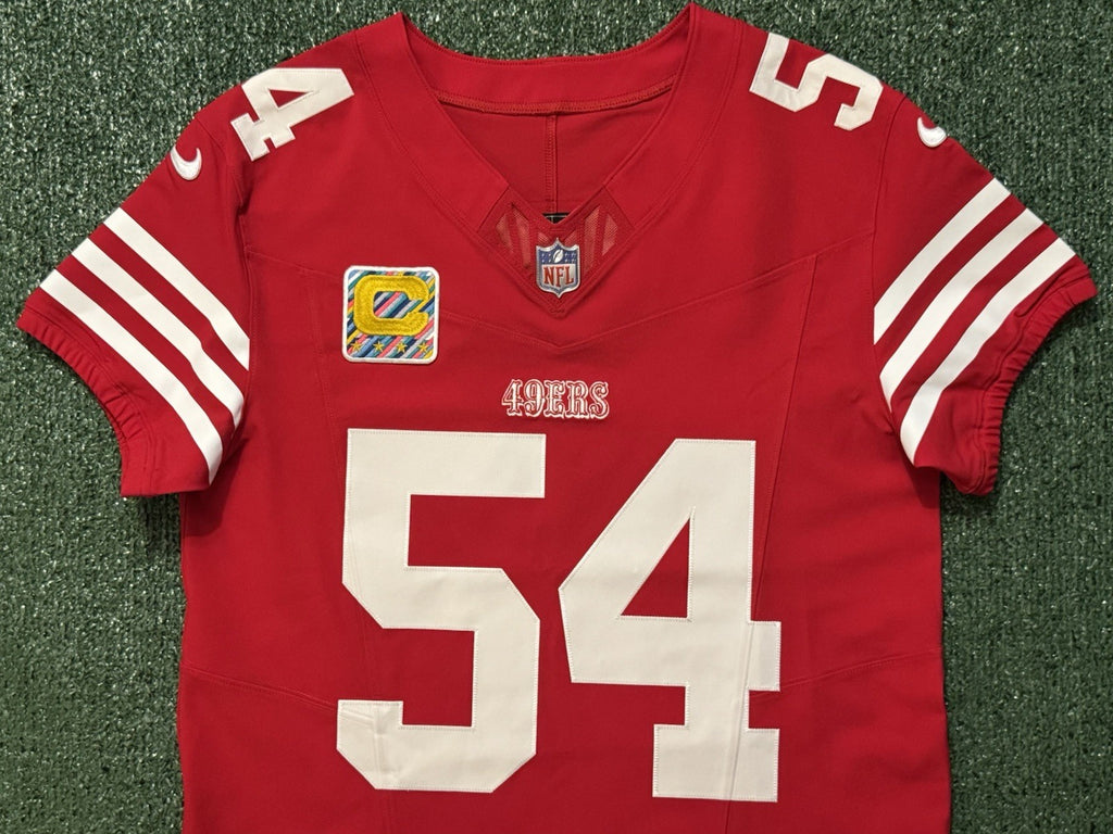 Fred Warner San Francisco 49ers
Jersey #54 Nike Vapor FUSE Elite red Size 40 (Medium) NFL