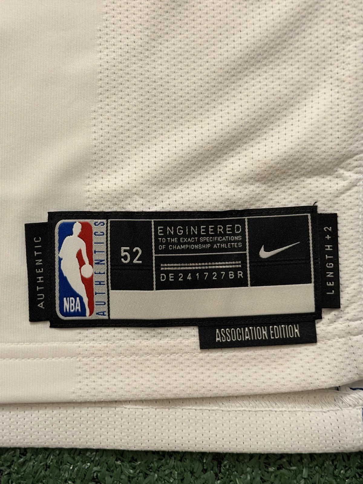 Cooper Flagg Dallas Mavericks Jersey #32 Nike ADV White Size 52 (XL) NBA