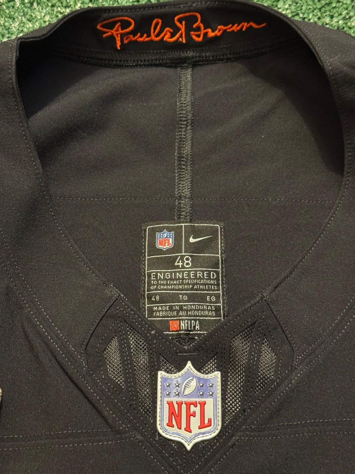 Joe Burrow Cincinnati Bengals Jersey #9 Nike Vapor FUSE Elite Black Size 48 (XL) NFL