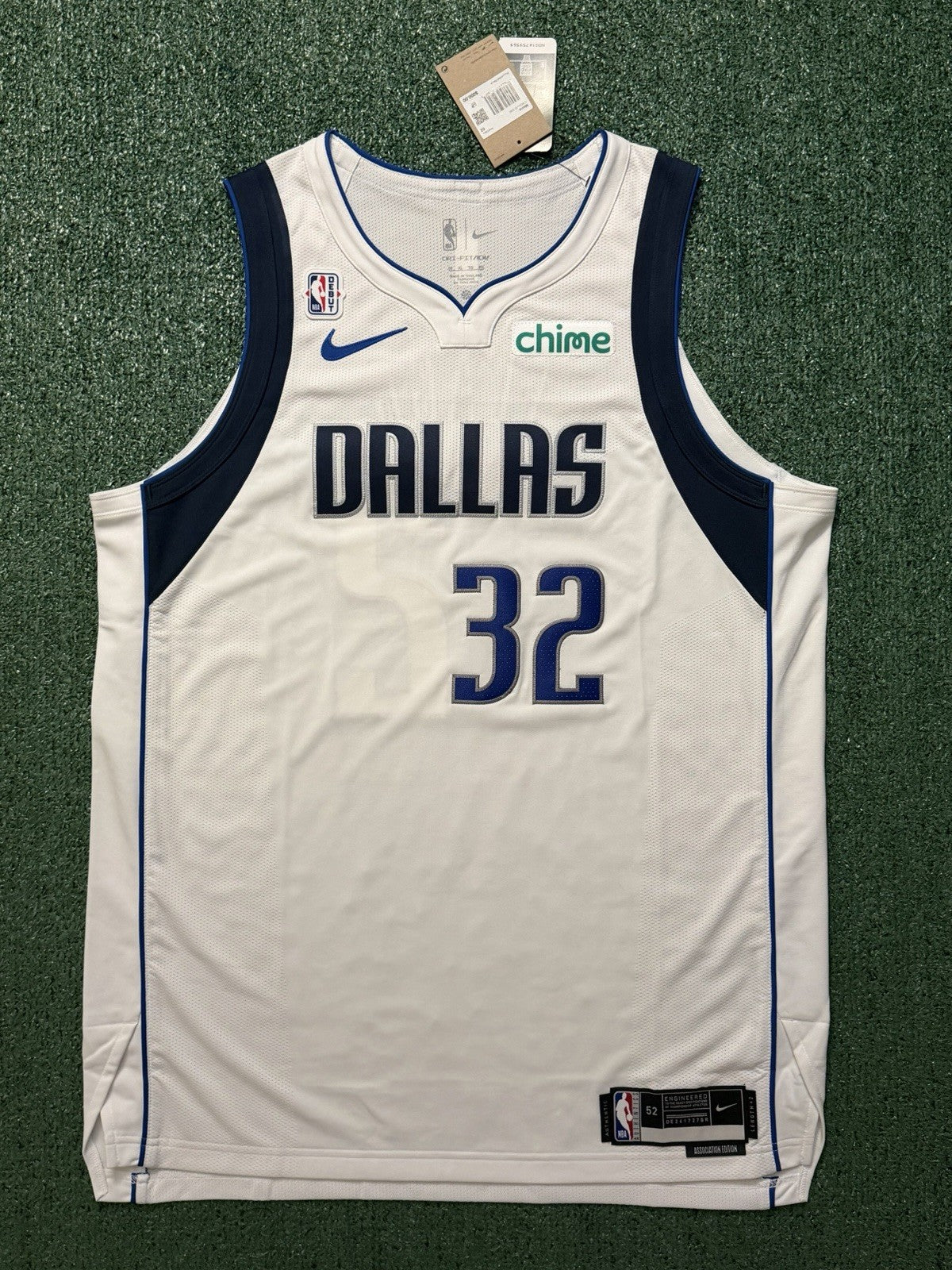 Cooper Flagg Dallas Mavericks Jersey #32 Nike ADV White Size 52 (XL) NBA