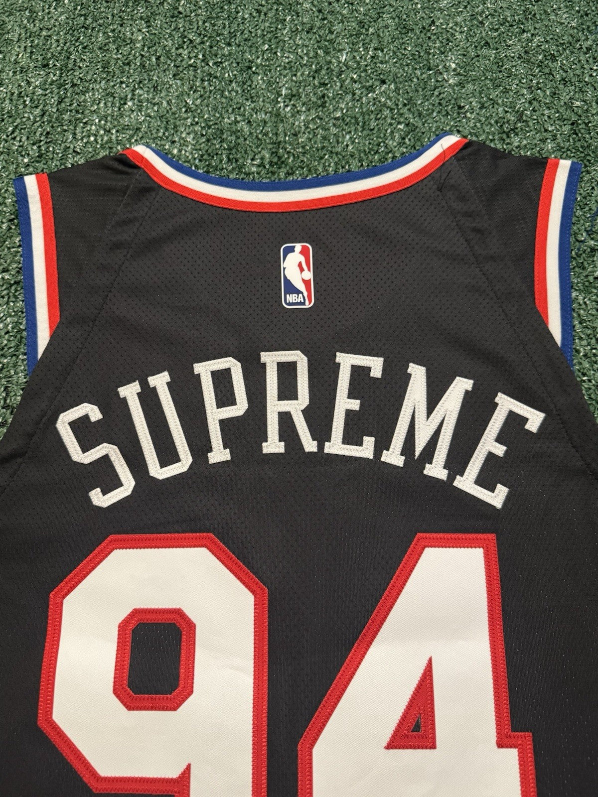 Authentic Supreme x NBA x Nike Aeroswift #94 Black Jersey Size 44/Medium