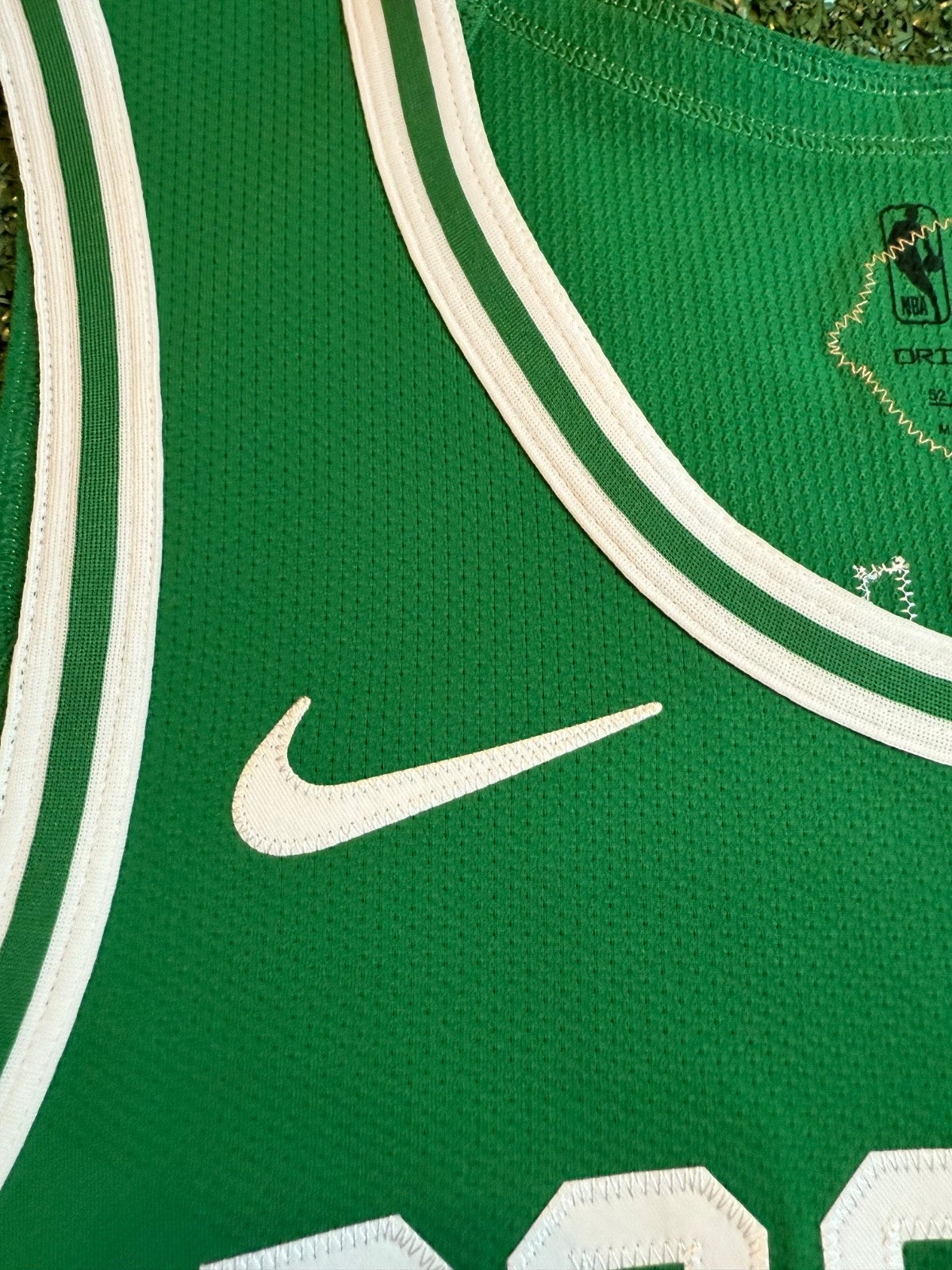 Jayson Tatum Boston Celtics Jersey #0 Nike ADV Authentic Green Size 52 (XL) NBA