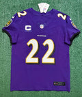 Derrick Henry Baltimore Ravens Jersey #22 Nike Vapor FUSE Elite Purple Size 40 (M) NFL