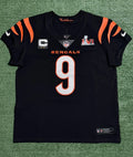Joe Burrow Cincinnati Bengals Jersey #9 Nike Vapor Elite Black Size 48 (XL) NFL