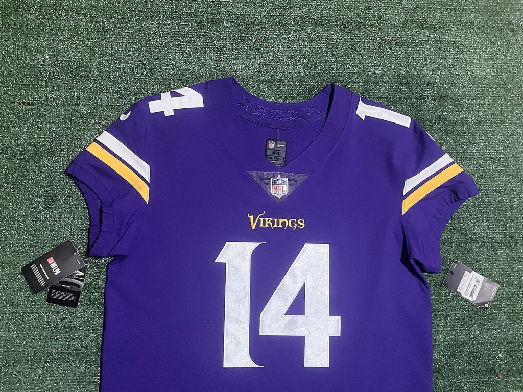 Stefon Diggs Minnesota Vikings Jersey #14 Nike Vapor Elite Purple Size 44 (Large) NFL