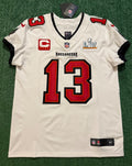Mike Evans Tampa Bay Buccaneers Jersey #13 Nike Vapor Elite White Size 44 (Large) NFL