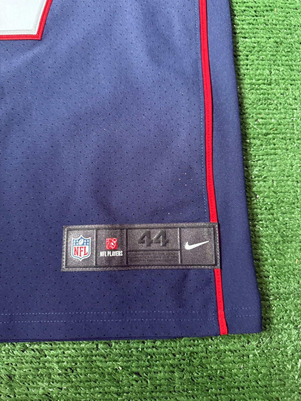 Rob Gronkowski New England Patriots Jersey #87 Nike Vapor Elite Blue Size 44 (L) NFL