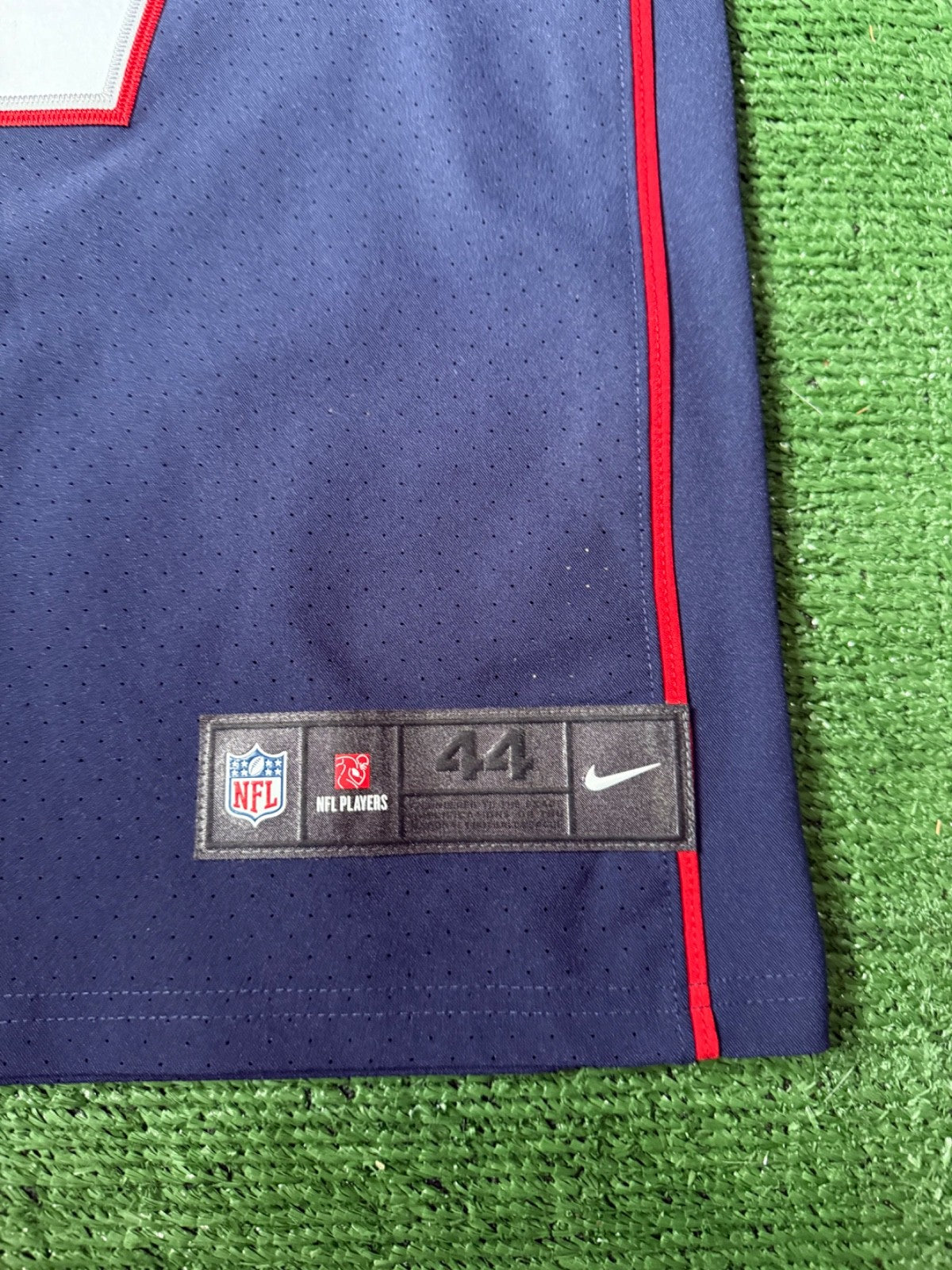 Rob Gronkowski New England Patriots Jersey #87 Nike Vapor Elite Blue Size 44 (L) NFL