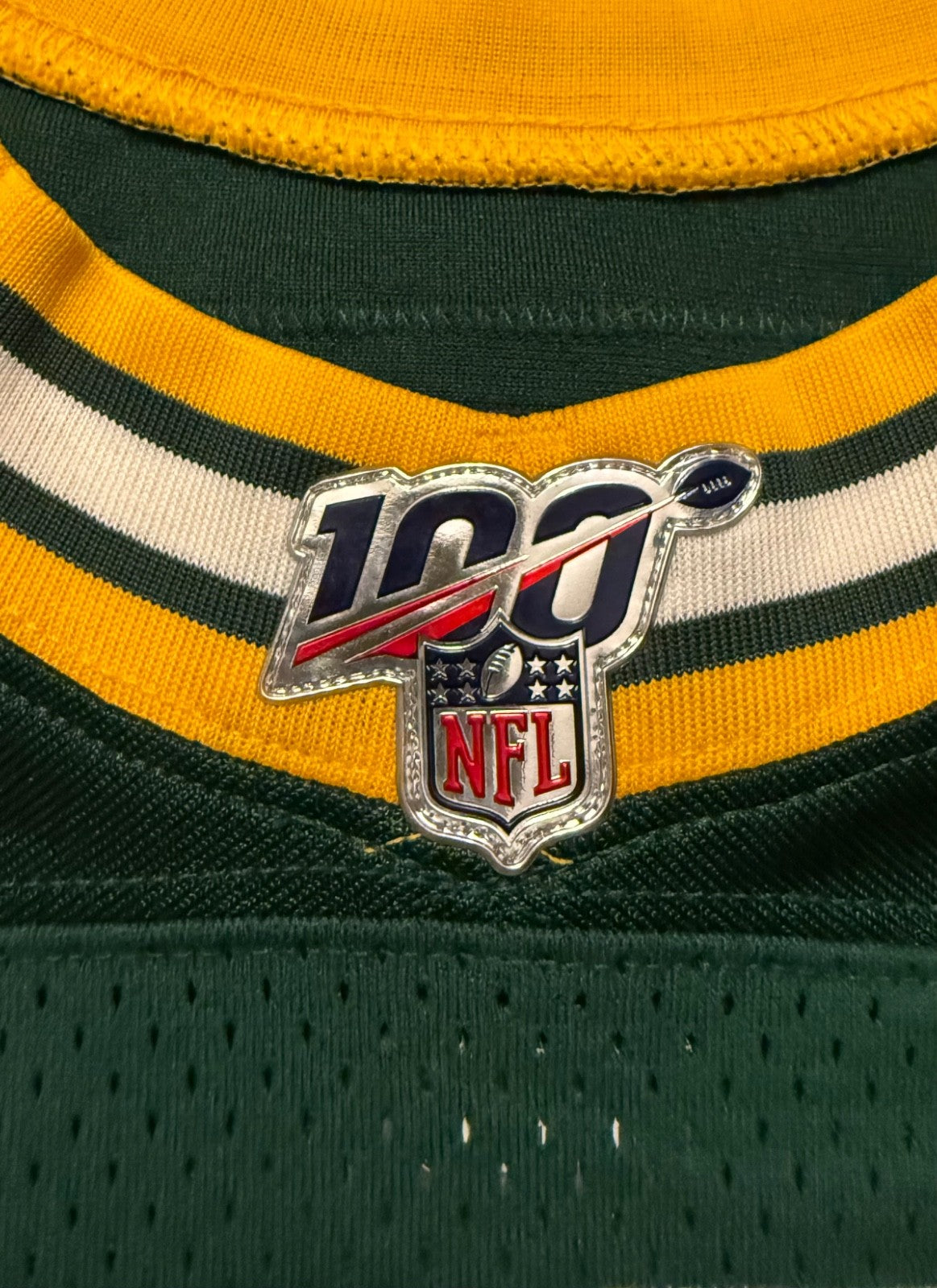 Aaron Rodgers Green Bay Packers Jersey #12 Nike Vapor Elite Green Size 44 (Large) NFL