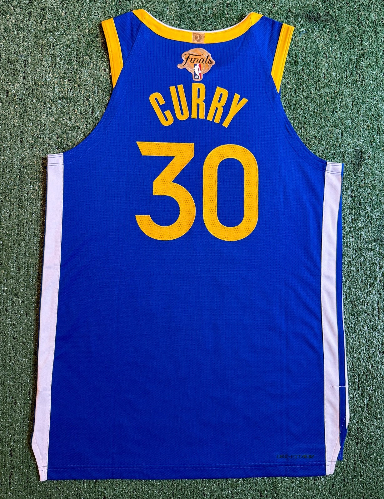 Steph Curry Golden State Warriors Jersey #30 Nike ADV Authentic Blue Size 44 (M) NBA