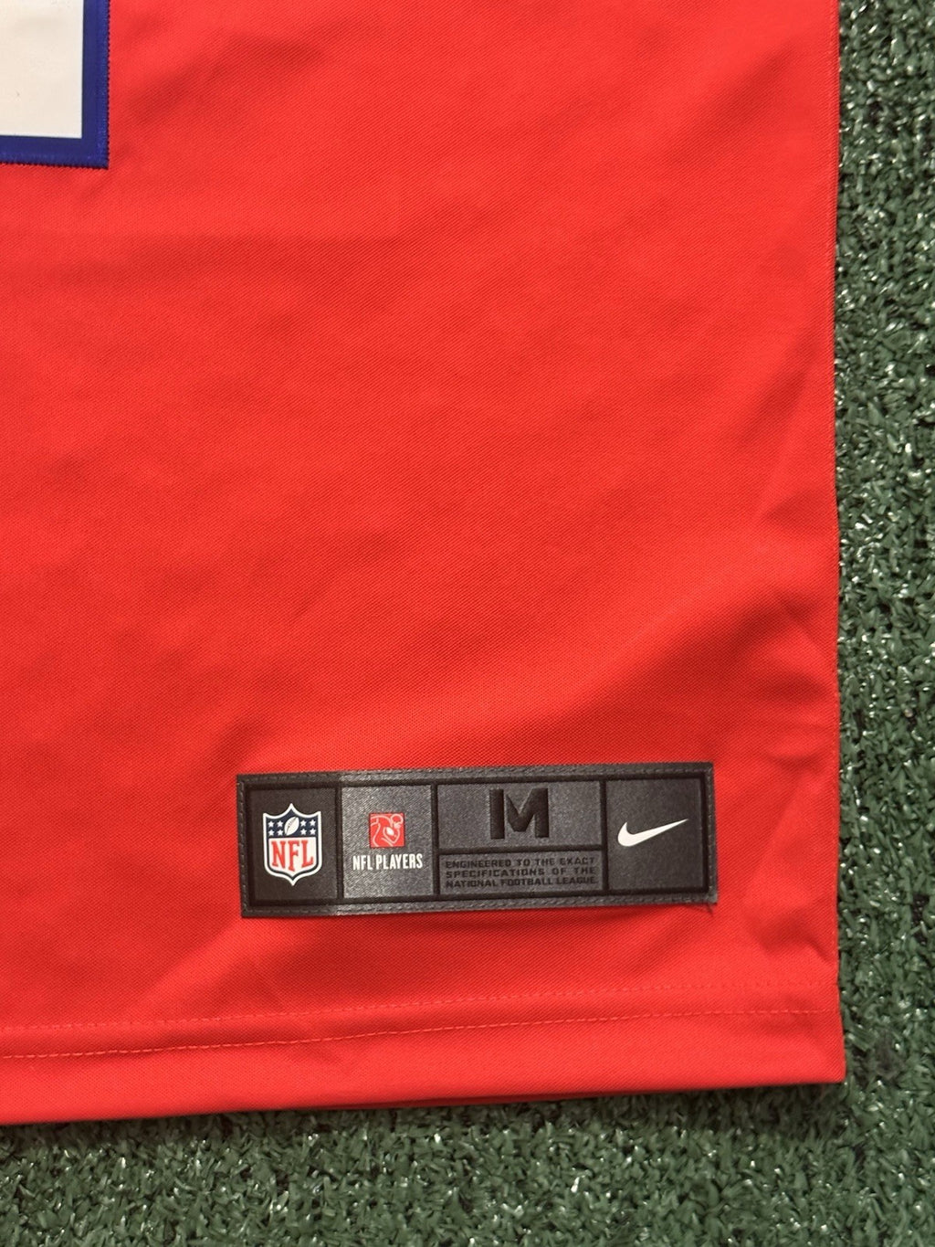 Josh Allen Buffalo Bills Jersey #17 Nike Vapor Limited Red Size M NFL