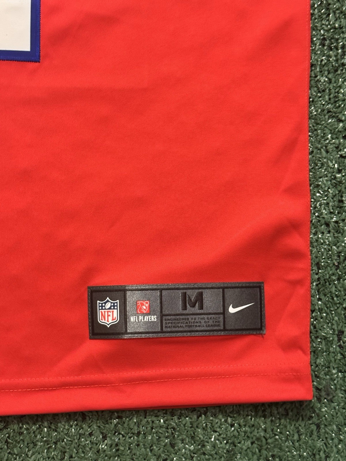 Josh Allen Buffalo Bills Jersey #17 Nike Vapor Limited Red Size M NFL