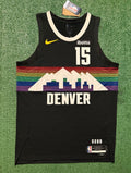 Nikola Jokic Denver Nuggets Jersey #15 Nike ADV Authentic Black Size 48 (L) NBA