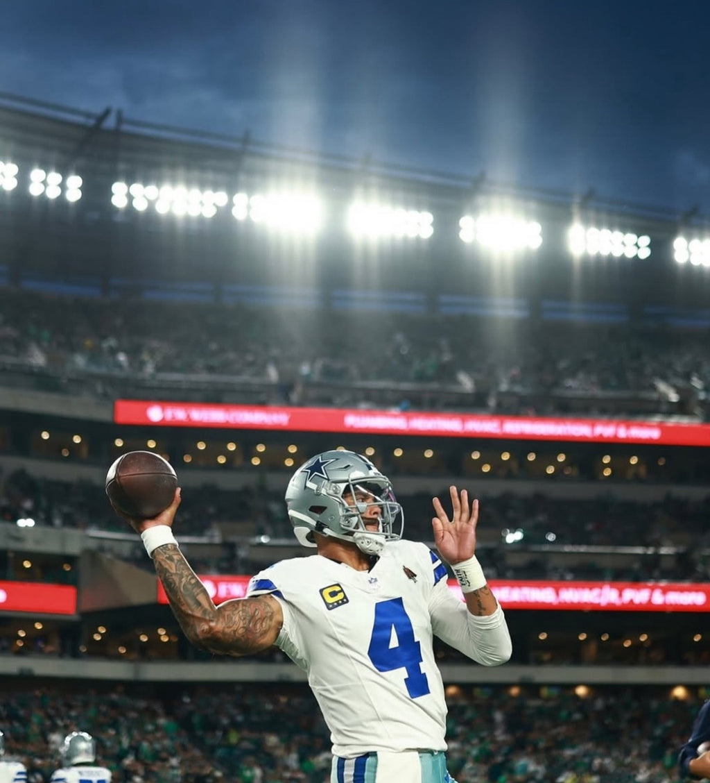 Dak Prescott Dallas Cowboys Jersey #4 Nike Vapor FUSE Elite White Size 48 (XL) NFL