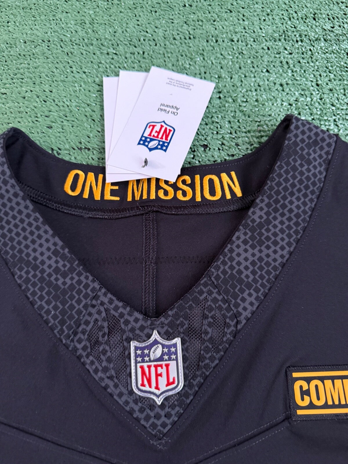 Jayden Daniels Washington Commanders Jersey #5 Nike Vapor FUSE Elite Black Size 40 (Medium) NFL