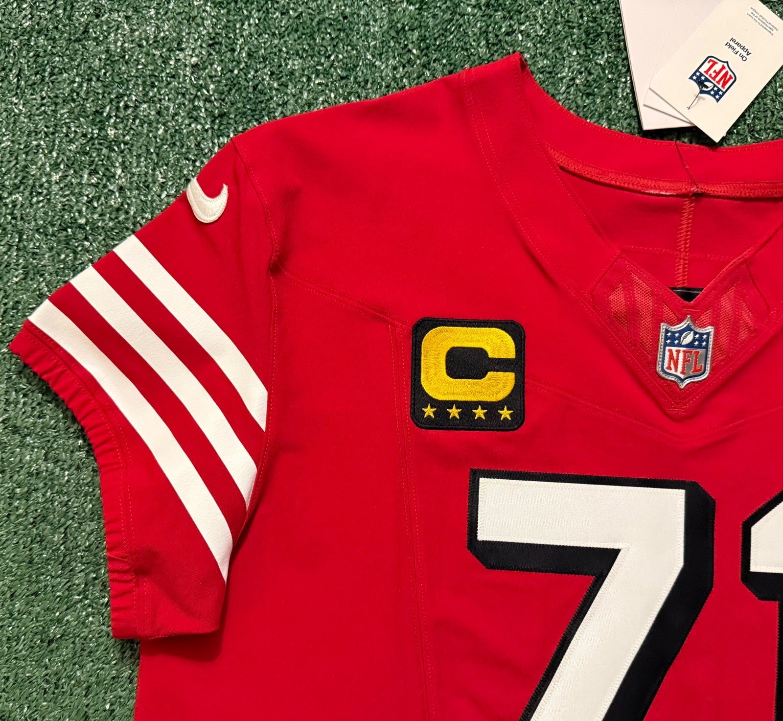 Trent Williams San Francisco 49ers Jersey #71 Nike Vapor FUSE Elite red Size 48 (XL) NFL