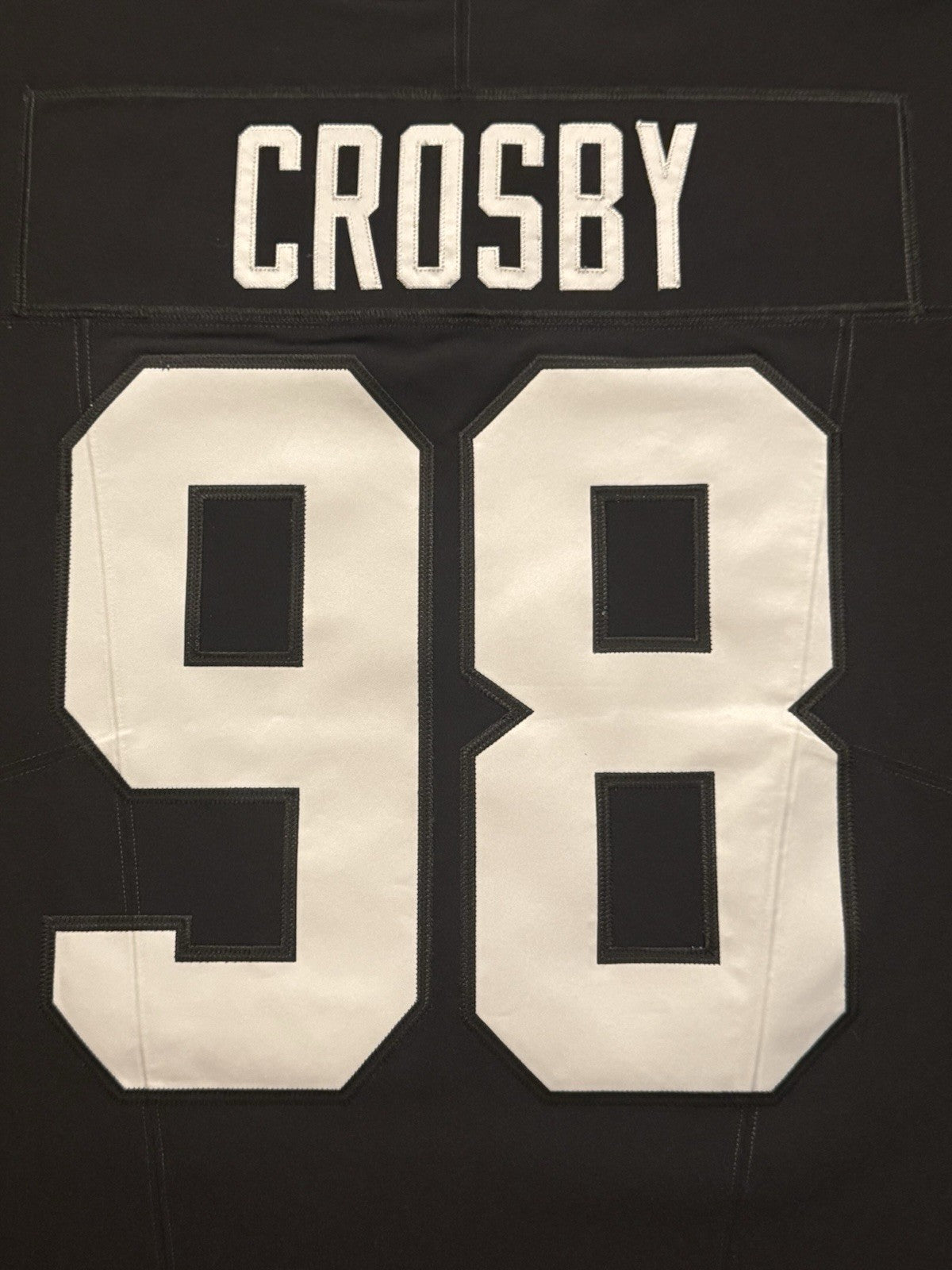 Maxx Crosby Las Vegas Raiders Jersey #98 Nike Vapor Fuse Elite Black Size 48 (XL) NFL