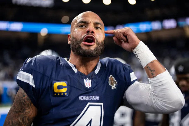 Dak Prescott Dallas Cowboys Jersey #4 Nike Vapor Fuse Elite Navy Size 40 (Medum) NFL