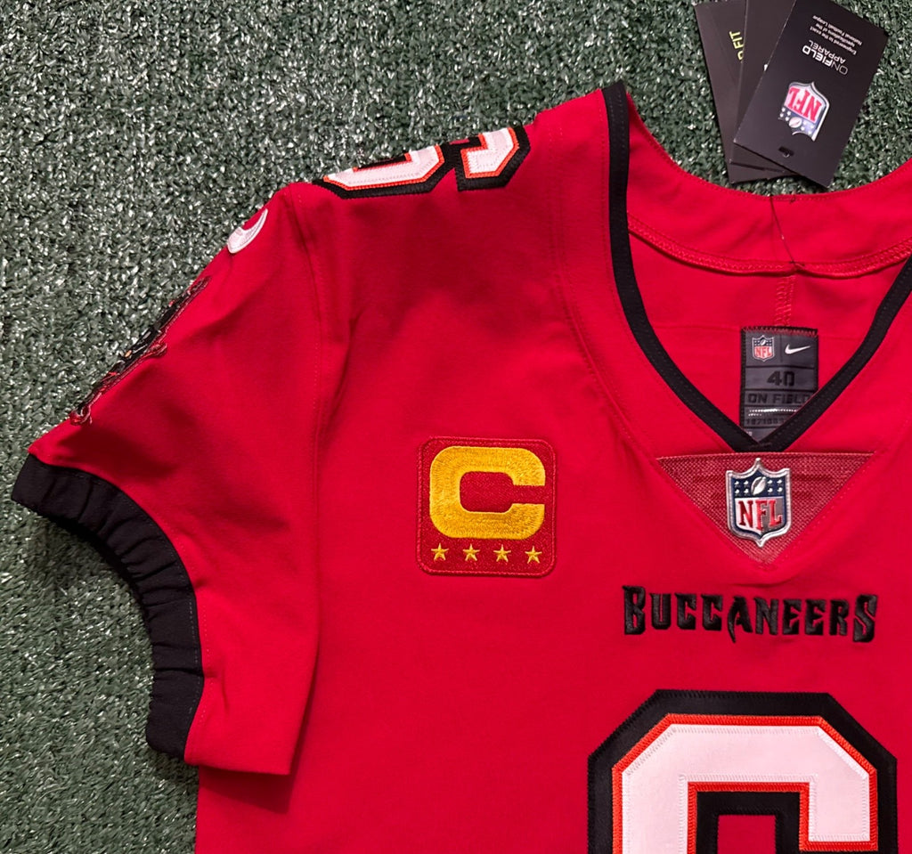 Baker Mayfield Tampa Bay Buccaneers Jersey #6 Nike Vapor Elite Red size 40 (Medium) NFL