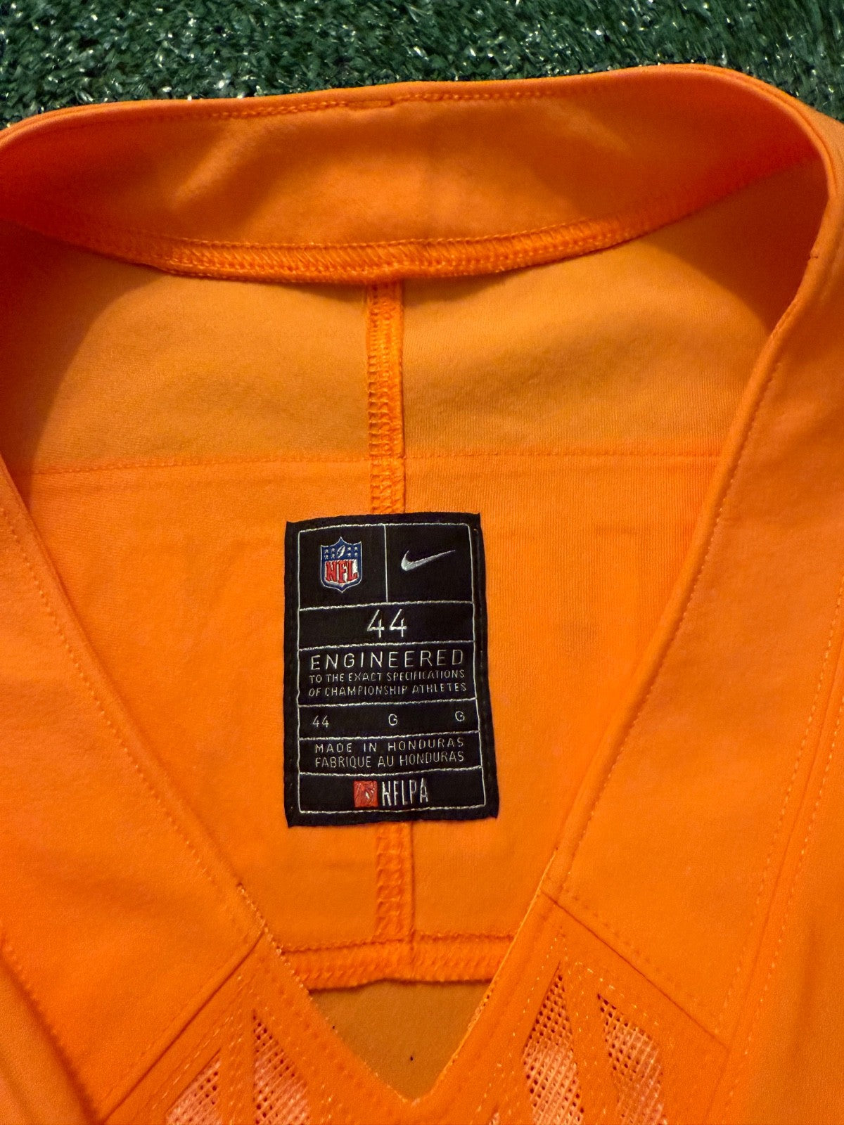 Mike Evans Tampa Bay Buccaneers Jersey #13 Nike Vapor FUSE Elite Orange Creamsicle Size 44 (Large) NFL