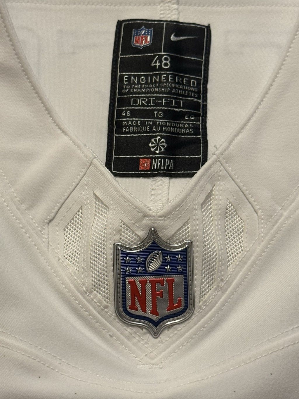 Dak Prescott Dallas Cowboys Jersey #4 Nike Vapor FUSE Elite White Size 48 (XL) NFL