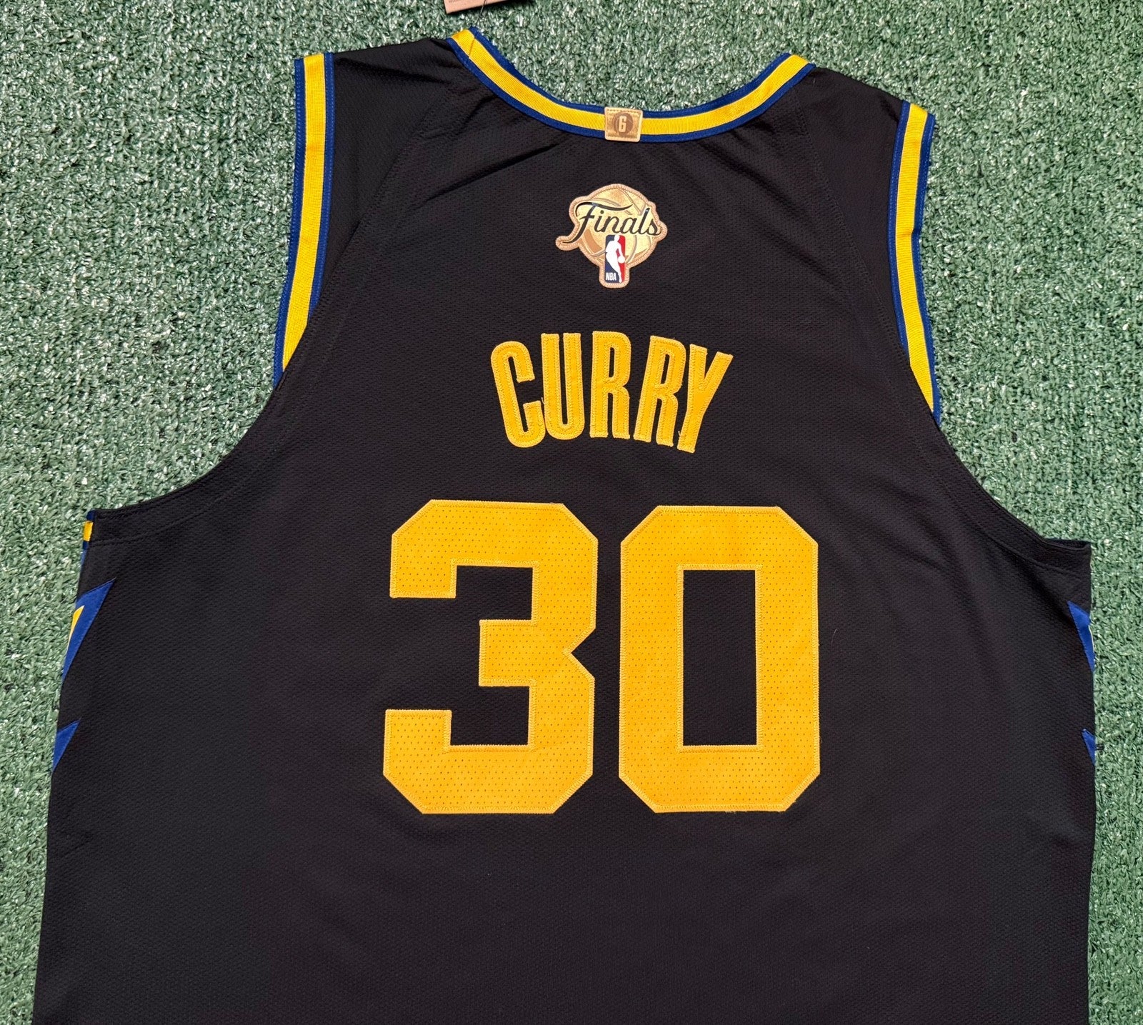 Steph Curry Golden State Warriors Jersey #30 Nike ADV Authentic Black Size 52 (XL) NBA