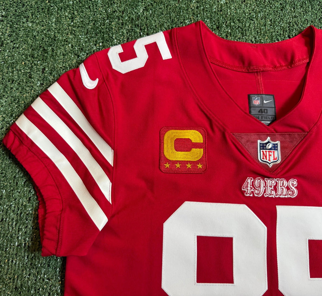 George Kittle San Francisco 49ers
Jersey #85 Nike Vapor Elite red
Size 40 (Medium) NFL