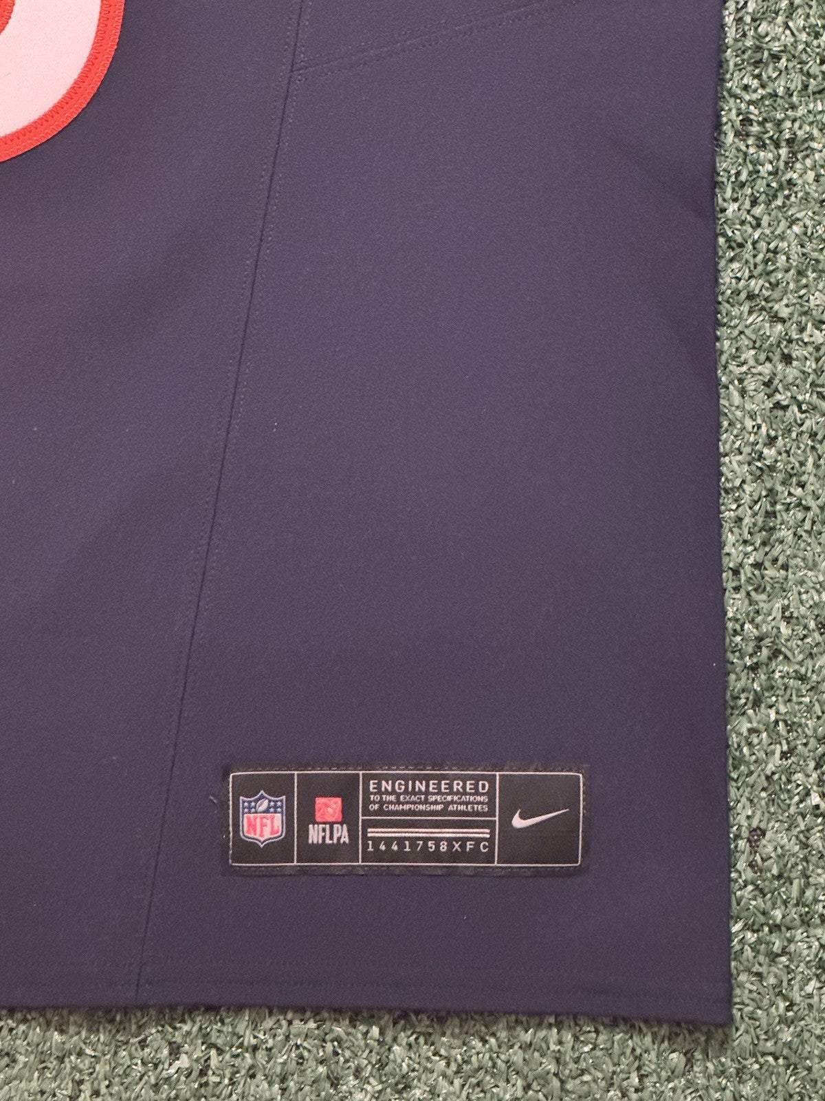 Caleb Williams Chicago Bears Jersey #18 Nike Vapor FUSE Elite Navy Size 40 (Medium) NFL