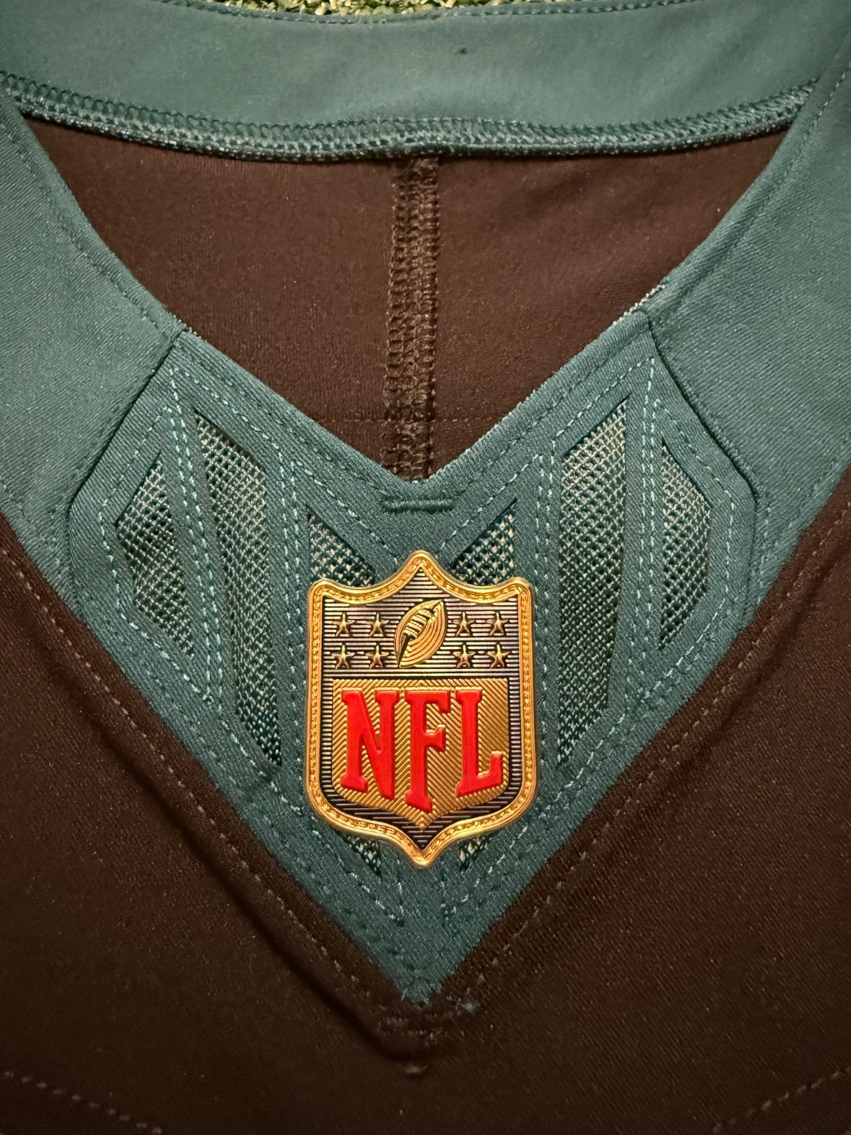Saquon Barkley Philadelphia Eagles Jersey #26 Nike Vapor FUSE Elite Black Size 44 (Large) NFL